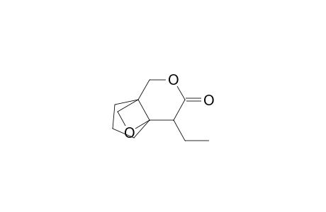 5-Ethyl-3,11-dioxatricyclo[4.3.2.0(1,6)]undecan-4-one