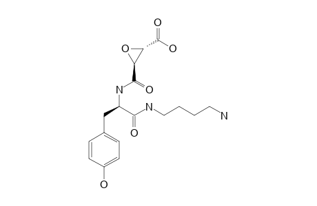 CATHESTATIN-B;(2S,3S,5S)-EPOXYSUCCINYL-TYROSYLPUTRESCINE