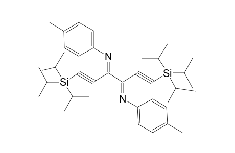 1,6-bis[tris(Isopropylsilyl)]-3,4-bis(p-tolylimino)-1,5-butadiyne
