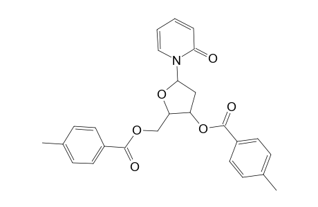2(1H)-Pyridinone, 1-[2-deoxy-3,5-bis-O-(4-methylbenzoyl)-.beta.-D-erythro-pentofuranosyl]-