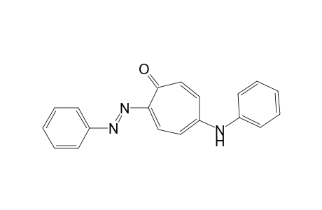 5-Anilino-2-phenylazotropone