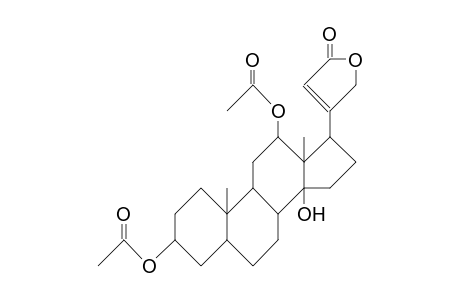 17b-(2,5-Dihydro-5-oxo-3-furyl)-5b,14b-androstane-3b,12b,14b-triol 3,12-diacetate