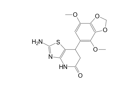 thiazolo[4,5-b]pyridin-5(4H)-one, 2-amino-7-(4,7-dimethoxy-1,3-benzodioxol-5-yl)-6,7-dihydro-