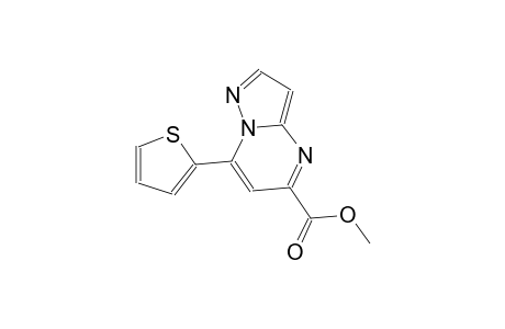 methyl 7-(2-thienyl)pyrazolo[1,5-a]pyrimidine-5-carboxylate