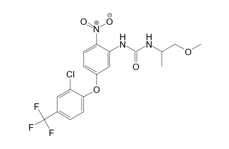Urea, N-[5-[2-chloro-4-(trifluoromethyl)phenoxy]-2-nitrophenyl]-N'-(2-methoxy-1-methylethyl)-