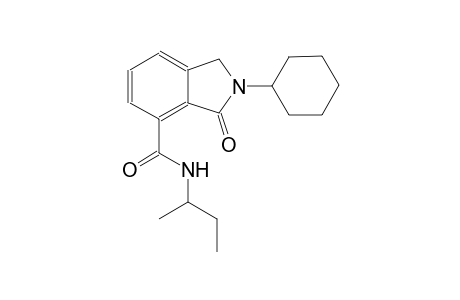 1H-isoindole-4-carboxamide, 2-cyclohexyl-2,3-dihydro-N-(1-methylpropyl)-3-oxo-