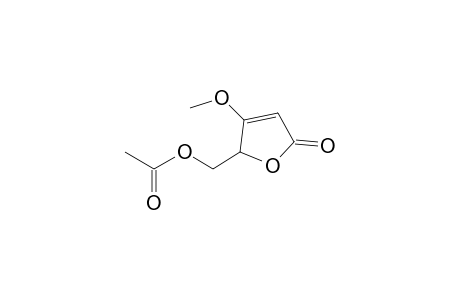 2-(Hydroxymethyl)-3-methoxy-2H-furan-5-one, acetate