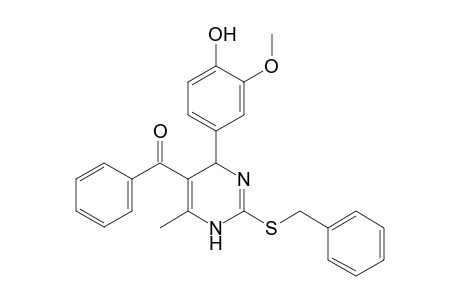 [2-benzylsulfanyl-4-(4-hydroxy-3-methoxy-phenyl)-6-methyl-1,4-dihydropyrimidin-5-yl]-phenyl-methanone