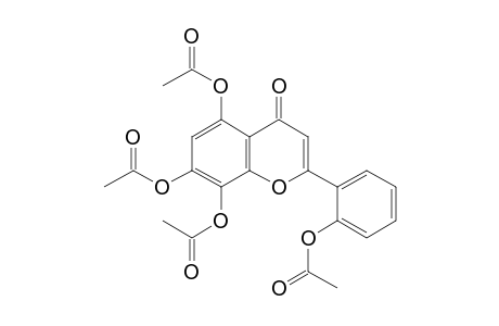 2',5,7,8-tetrahydroxyflavone, tetraacetate