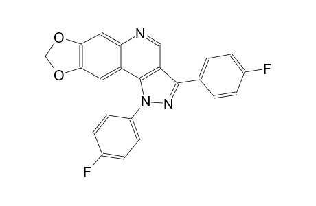1,3-bis(4-fluorophenyl)-1H-[1,3]dioxolo[4,5-g]pyrazolo[4,3-c]quinoline