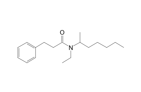 Propanamide, 3-phenyl-N-ethyl-N-hept-2-yl-