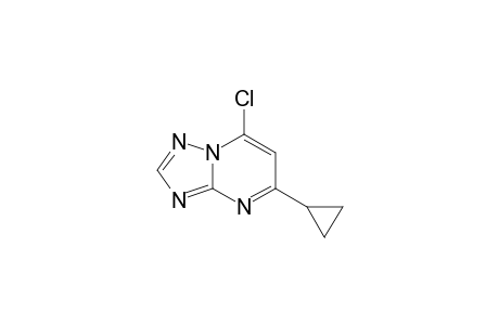 7-Chloro-5-cyclopropyl-[1,2,4]triazolo[1,5-a]pyrimidine