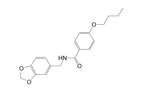 N-(1,3-benzodioxol-5-ylmethyl)-4-butoxybenzamide