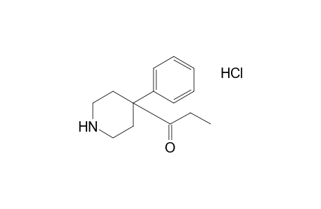 1-(4-phenyl-4-piperidyl)-1-propanone, hydrochloride