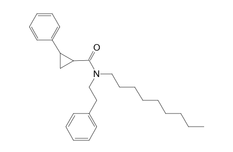 Cyclopropanecarboxamide, 2-phenyl-N-(2-phenylethyl)-N-nonyl-