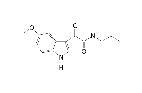 5-Methoxyindole-3-yl-glyoxylmethylpropylamide
