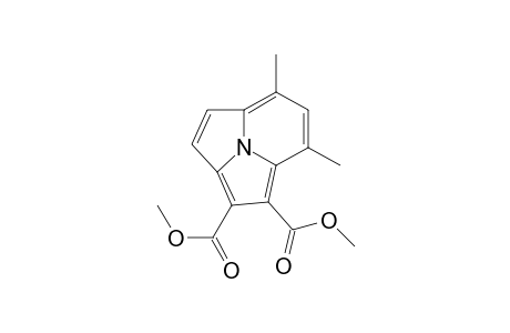 Pyrrolo[2,1,5-cd]indolizine-1,2-dicarboxylic acid, 5,7-dimethyl-, dimethyl ester