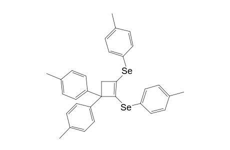 1-[4,4-bis(4-methylphenyl)-2-(4-methylphenyl)selanyl-cyclobuten-1-yl]selanyl-4-methyl-benzene