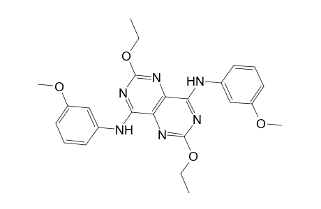 Pyrimido[5,4-d]pyrimidine, 4,8-di-m-anisidino-2,6-diethoxy-