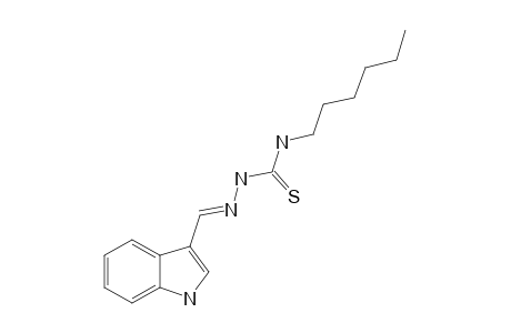 INDOLE-3-CARBOXALDEHYDE-4-HEXYL-THIOSEMICARBAZONE