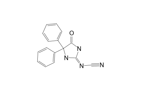 4-OXO-5,5-DIPHENYL-(3H)-1-IMIDAZOLIN-2-YL-CYANAMIDE