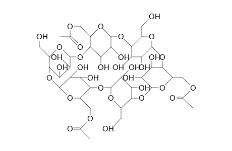 6a,6c,6E-Tri-O-acetyl-cyclohexaamylose