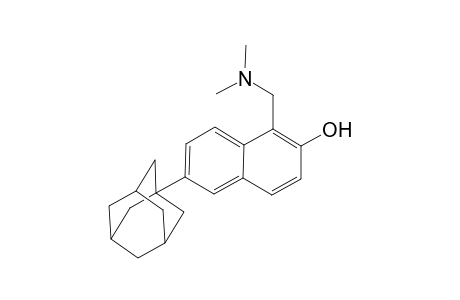6-(1-Adamantyl)-1-dimethylaminomethyl-2-naphthol