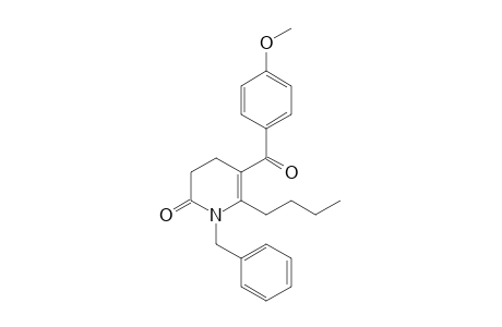 1-Benzyl-6-butyl-5-(p-methoxybenzoyl)-3,4-dihydro-1H-pyridin-2-one