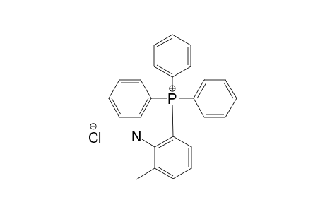 (2-AMINO-3-METHYLPHENYL)-TRIPHENYLPHOSPHONIUM-CHLORIDE