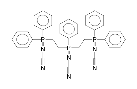 N-CYANO-BIS[2-(N-CYANODIPHENYLPHOSPHA-LAMBDA5-AZENO)ETHYL]PHENYLPHOSPHA-LAMBDA5-AZENE