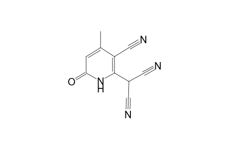 2-(3-Cyano-4-methyl-6-oxo-1,6-dihydro-2-pyridinyl)malononitrile