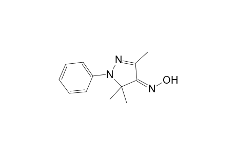 4-Hydroxyimino-3,5,5-trimethyl-1-phenyl-2-pyrazoline
