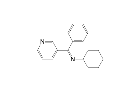 N-(Phenyl-(3-pyridyl)-methylene)-cyclohexylamine