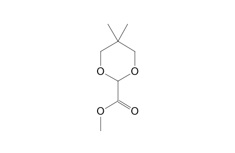 5,5-DIMETHYL-m-DIOXANE-2-CARBOXYLIC ACID, METHYL ESTER