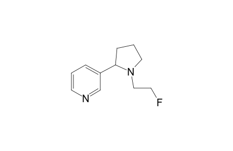 3-[1-(2-fluoroethyl)pyrrolidin-2-yl]pyridine