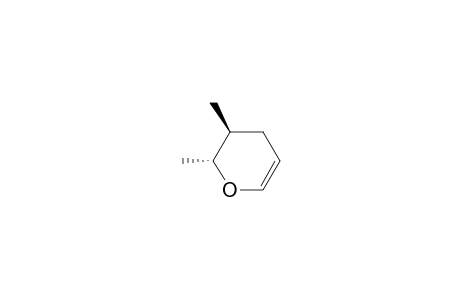 2H-Pyran, 3,4-dihydro-2,3-dimethyl-, (2R-trans)-