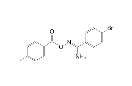 benzenecarboximidamide, 4-bromo-N'-[(4-methylbenzoyl)oxy]-