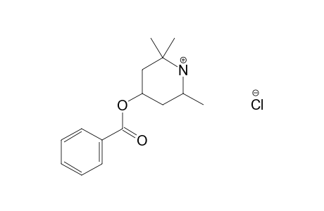2,2,6-TRIMETHYL-4-PIPERIDINOL, BENZOATE (ESTER), HYDROCHLORIDE