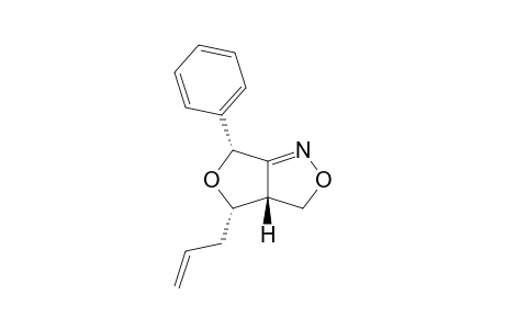 (3aR,4S,6R)-6-Phenyl-4-allyl-(tetrahydro)furo[3,4-c]isoxazoline