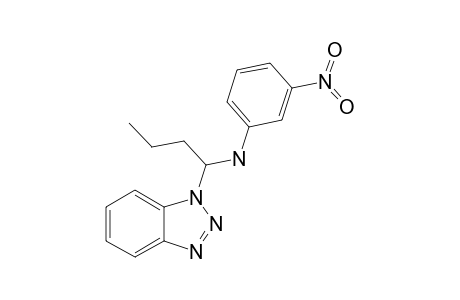 N-[1-(BENZOTRIAZOL-1-YL)-BUTYL]-3-NITROANILINE