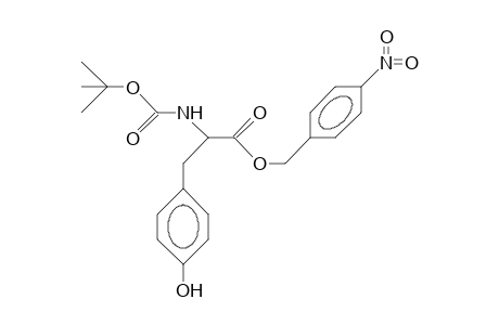 N-tert-Butyloxycarbonyl-L-trosyl (4-nitro-benzyl) ester