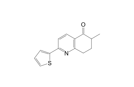 6-Methyl-2-(thiophen-2-yl)-7,8-dihydroquinolin-5(6H)-one