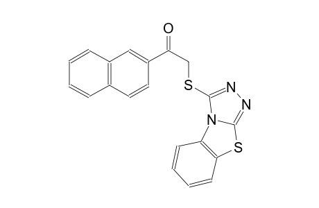 ethanone, 1-(2-naphthalenyl)-2-([1,2,4]triazolo[3,4-b]benzothiazol-3-ylthio)-