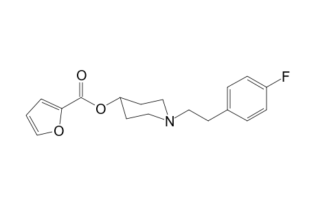1-[2-(4-Fluorophenyl)ethyl]piperidin-4-yl-furan-2-carboxylate