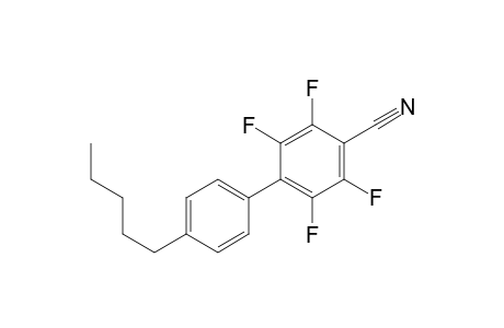 2,3,5,6-tetrafluoro-4-(4-pentylphenyl)benzonitrile