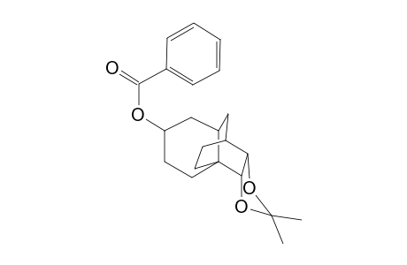 (3aS,4S,9aS,9bR)-2,2-dimethyloctahydro-3aH-4,9a-ethanonaphtho[1,2-d][1,3]dioxol-7-yl benzoate