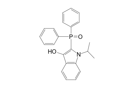 2-Diphenylphosphoryl-1-isopropyl-indol-3-ol