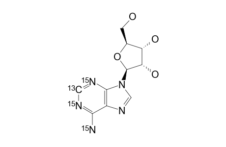 [2-(13)C-1,3,NH2-(15)N3]-ADENOSINE