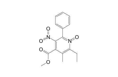 6-ETHYL-4-(METHOXYCARBONYL)-5-METHYL-3-NITRO-2-PHENYLPYRIDINE-1-OXIDE