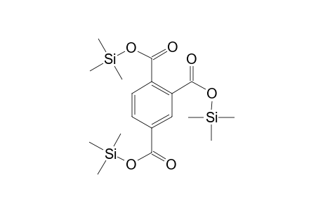 Benzene-1,2,4-tricarboxylic acid, tri-TMS